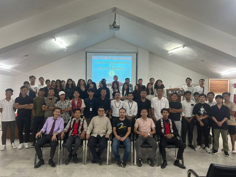 Naga Students’ Union Dehradun held its annual general body meeting and election at Tulas Institute on July 29. (Photo Courtesy: NSUD)